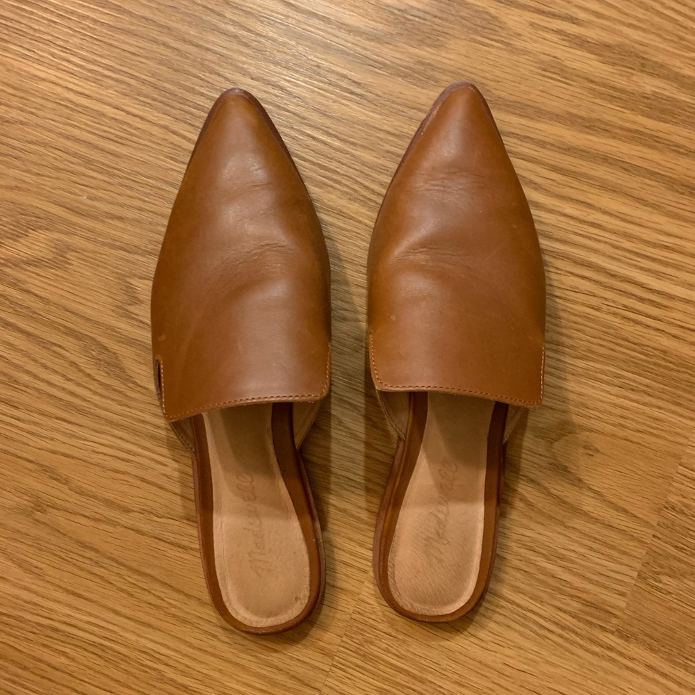 Madewell Leather Mule Slides
